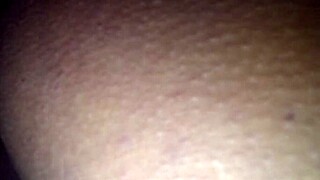 Cute big ass cheating wife gets creampied in missionary by black friend 😏