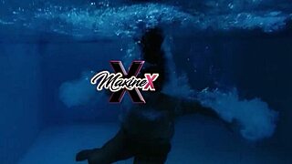 Maxine X really takes her time masturbating her oriental holes!