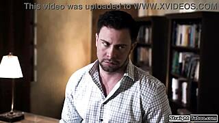 Sexaddict undresses for counselor, wants his cock!