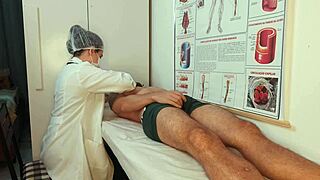 Patient Experiences Unforgettable Erection in Front of Attractive Nurse