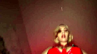 Femdom Blonde in Latex Gives Dirty Talk Joi for Pussy Licking!