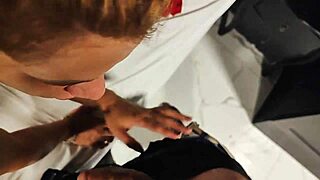 blowjob 69 footjob ass licking and cumming in mouth of tanned blonde 😍