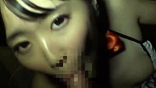 Ao Haru in sailor uniform, half-undressed for back alley sex with creampie?