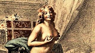 Vintage Erotic Art From Antique Collection