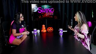 Raphaela Savanah's First Anal From Front, Loves Cum, Addicted to Threesomes, Masturbates in Uber!