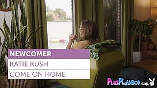 I enjoy katie kush's hot striptease leading to naked body exposure for playboy