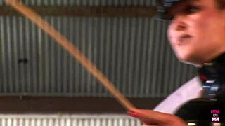 imagine a sexy police officer in latex uniform dominating a stunning chick with big beautiful breasts