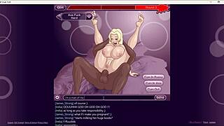 The blonde with huge tits craves a monster black cock in this intense encounter