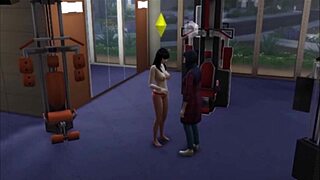 Raven Works Out In Whimsville Comic