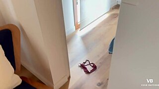 My big-assed stepmother caught me spying on her intimate moments