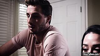 Sexy Black Teen Discovers Fun With Roommates In Unexpected Group Setting