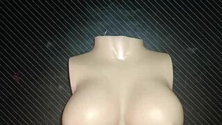 Dolly begs for anal sex and presses her small tits