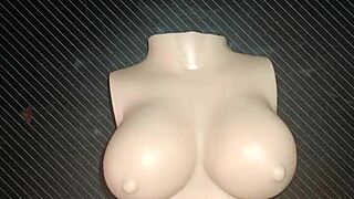 Dolly begs for anal sex and presses her small tits