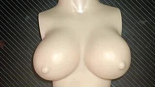 Dolly begs for anal sex and presses her small tits