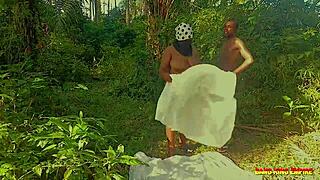 Outdoor Porn Fucking Naughty Ex Girlfriend In The Bush