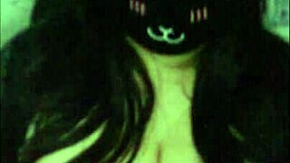 Goth Girl with Big Tits on Webcam