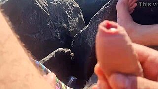 i jerked off in public with a piss-loaded cock exhibition