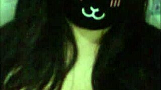 Goth Girl with Big Tits on Webcam