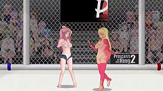 princess of the ring 2 vivian vs paris