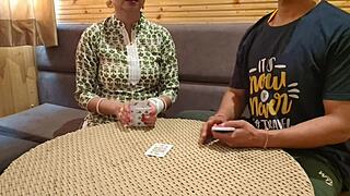 Stepmom Risks Pussy in Card Game