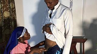 did the reverend step sister confess her sins to the father, only to get multiple cumshots and squirts in the convent with booty babbie and harveyxbush?