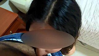 casting 002 - laura the shy student who never did oral sex ends with creampie and no condom free version