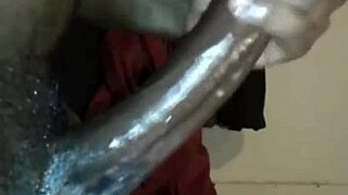 Can you handle this big black cock's huge cum load?