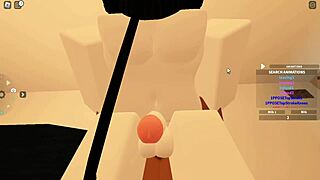 In roblox porn, the femboy submits to being treated like a slut by a huge black cock.