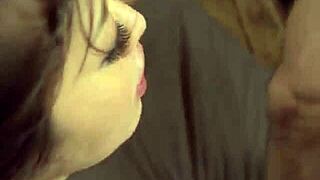 I watch brunette kaede niiyama deliver crazy fellatio in this uncensored jav threesome