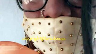 indian sexy crossdresser lara dsouza rocking that orange satin saree