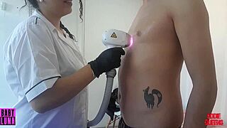 Definitive Laser Hair Removal with Happy Ending Featuring Eddie Queens!