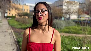 Beautiful Venezuelan Alice gets caught with Torbe