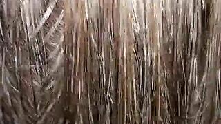 milf cumming hard and squirting as i fuck her arse and pussy with my hard fat cock creamy and wet