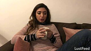 Homemade Sextape with Adorable Mexican Girlfriend Frida Sante