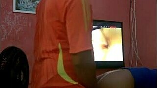 Intense Emotions as He Tears Into the Brunette's Tight Ass in Rough Anal