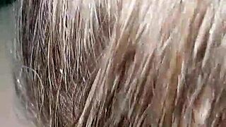 milf cumming hard and squirting as i fuck her arse and pussy with my hard fat cock creamy and wet