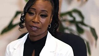 Black Beauty Gives Wet Nuru Massage!