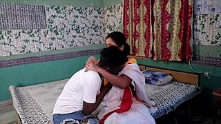 Indian Bhabhi Threesome Sex With Stepsister And Husband Ffm!