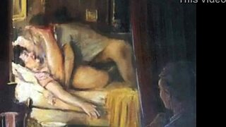 Vintage erotic drawings of beavers and pussies