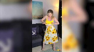 Sunny Lane STRIKES POSES for Vicky Vette before ORAL PLAYTIME