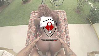 Jeni Pretinha Finds Emotional Release Riding Her Lover's Dick After A Tiring Bike Ride