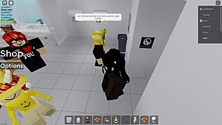 Roblox Girl Gets Fucked In A Public Bathroom Risky