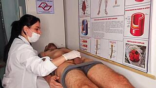 Ere��o Na Frente Da Enfermeira