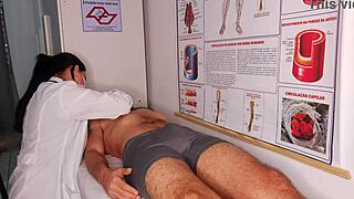 Ere��o Na Frente Da Enfermeira