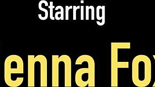 jenna foxx sticks her dildo deep for intense orgasm