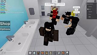 Roblox Girl Gets Fucked In A Public Bathroom Risky