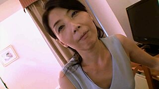 Is this Japan slut mom getting fucked wildly?