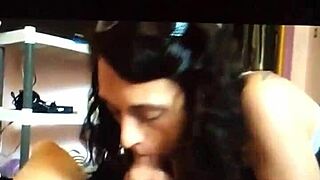 nicole marshall gives sloppy dick sucking to cum