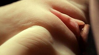 Let's talk about fucking her smooth wet pussy in this double penetration scene