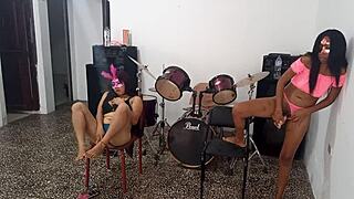 Who Dances Better: White Bitch Or Dark-Haired Whore?